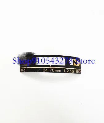 New 24-70 mm for Nikon AF-S Nikkor 24-70mm 1:2.8G ED F/2.8 G Camera Lens LOGO Nameplate Label Camera Replacement part