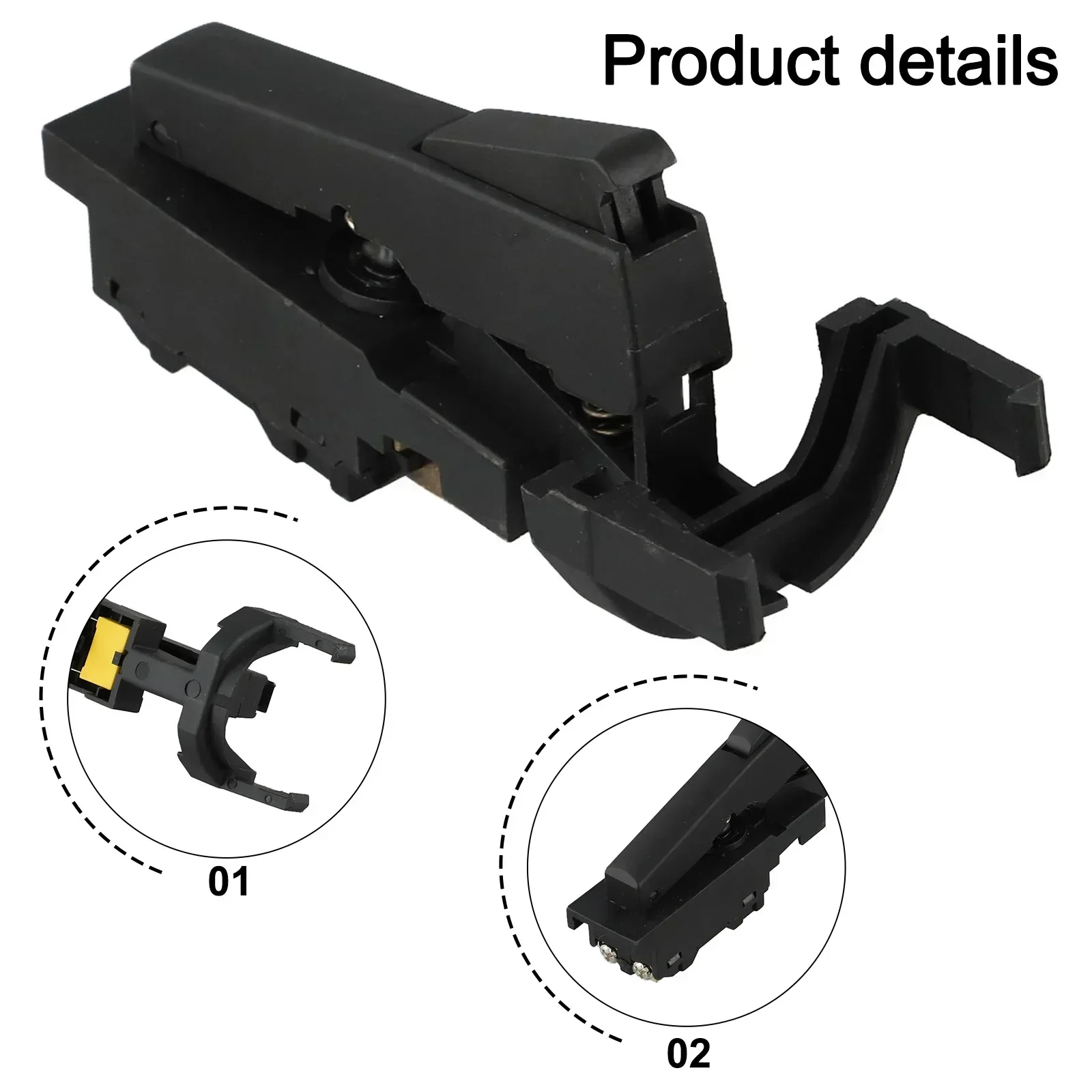Per DW846 Per DW850 Trigger Switch Grinder Applicazione Strumento Abrasivo Applicabile Per DW846 Applicabile Per DW850