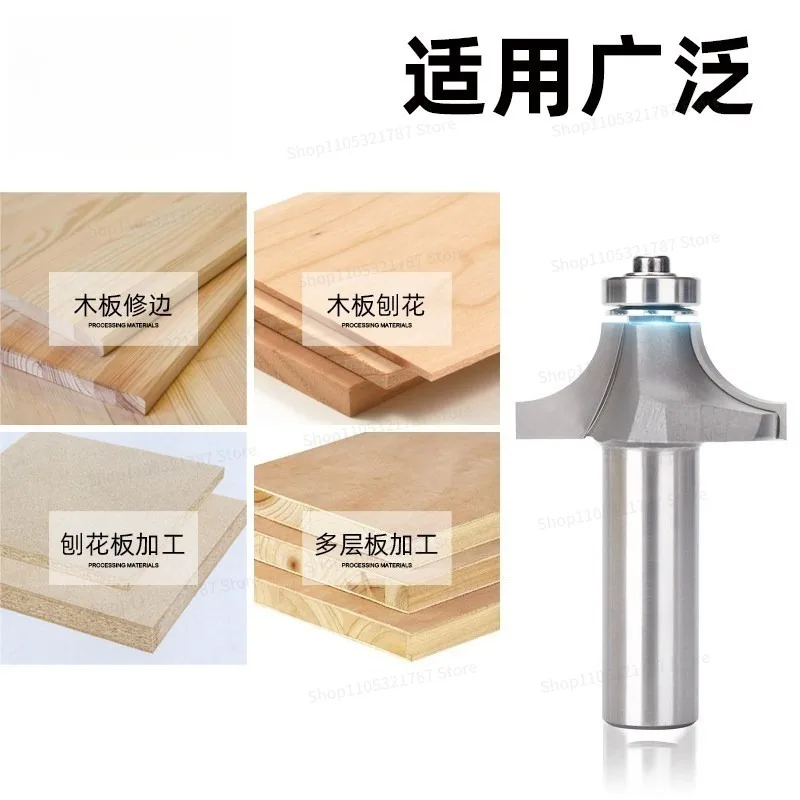 For Fillet Cutters, Semi-circular Arc Woodworking Milling Cutters, Round Trimmers, Round Rods