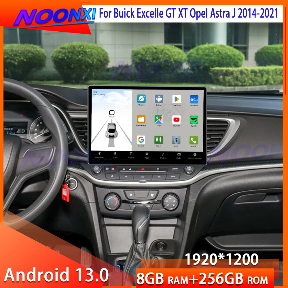 Android 13 For Buick Excelle GT XT Opel Astra J 2014-2021 Car Radio Multimedia Player GPS Navigation Stereo Autoradio Carplay BT