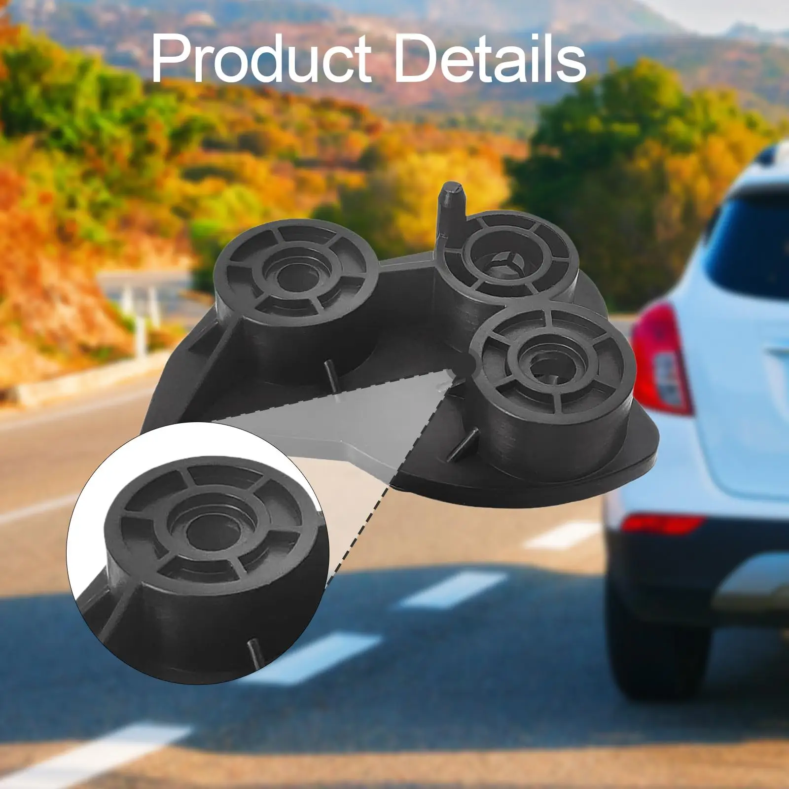 Kit de Base de manija de liberación de pestillo de capó, reemplaza directamente el accesorio