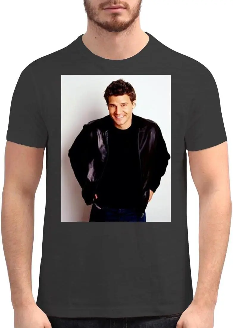 Harding Industries David Boreanaz - Men's Soft Graphic T-Shirt PDI #PIDP105626