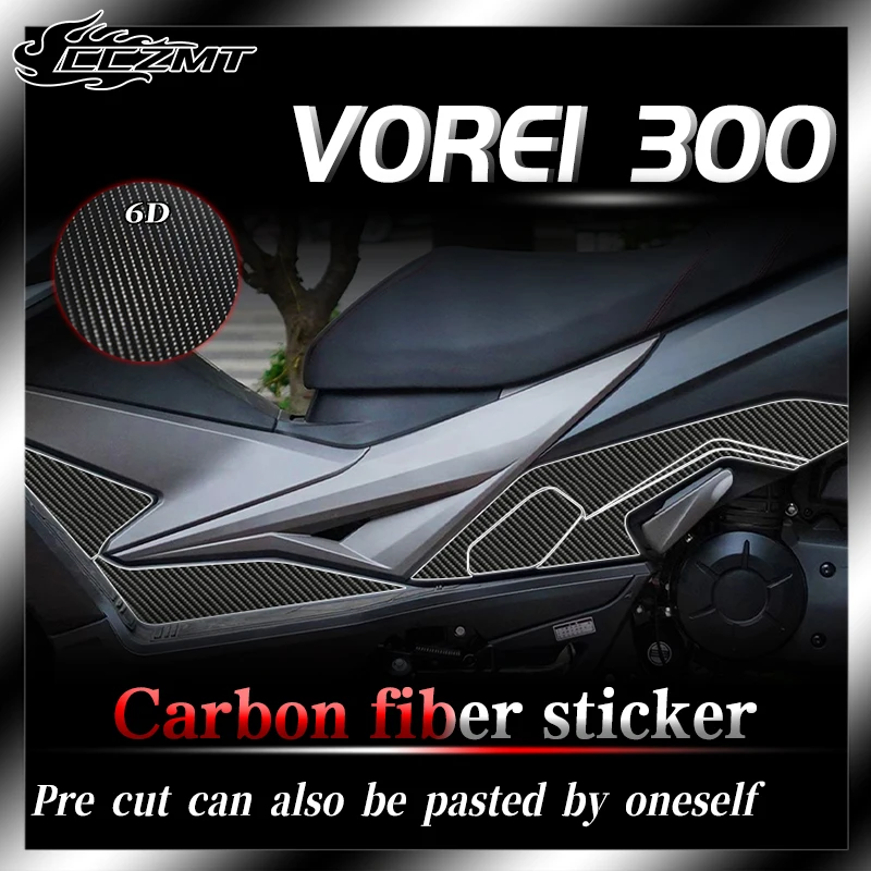 

For DAYANG VOREI 250 300 car sticker protection film 6D carbon fiber sticker modification sticker