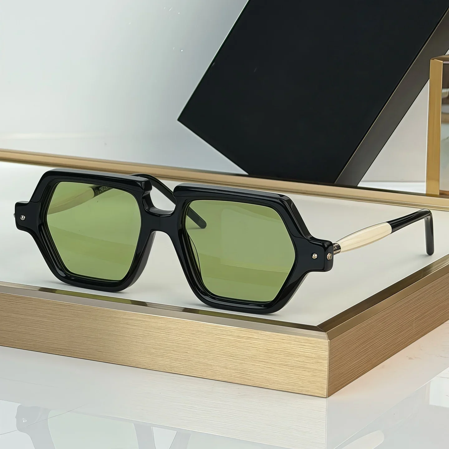 

KUB Maske P19 53-19 Top Quality Sunglasses for Men and Women Classic Luxury Titanium Designer Sunglasses Frames with boxWith bo