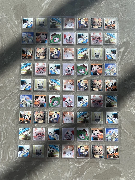 1 Stück Kawaii Spezielle Katzen Anime Aufkleber Nagelkunst DIY Kopfhörer-Abdeckung Notizbuch Wasserflasche Handyhülle Wasserfeste Aufkleber Geschenke