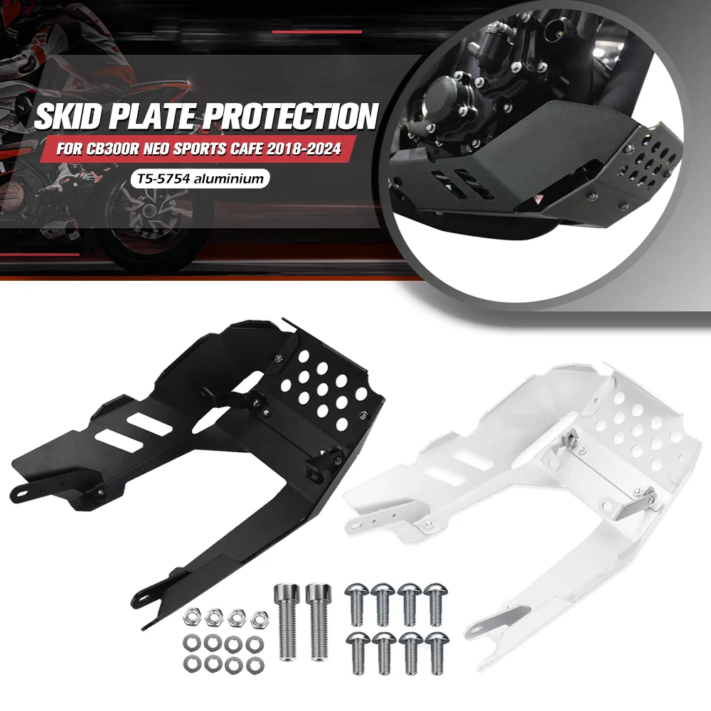 

For HONDA CB300R NEO SPORTS CAFE 2018-2019-2020-2021-2022-2023-2024 Engine Skidplate Generator Engine Cover Guard Accessories