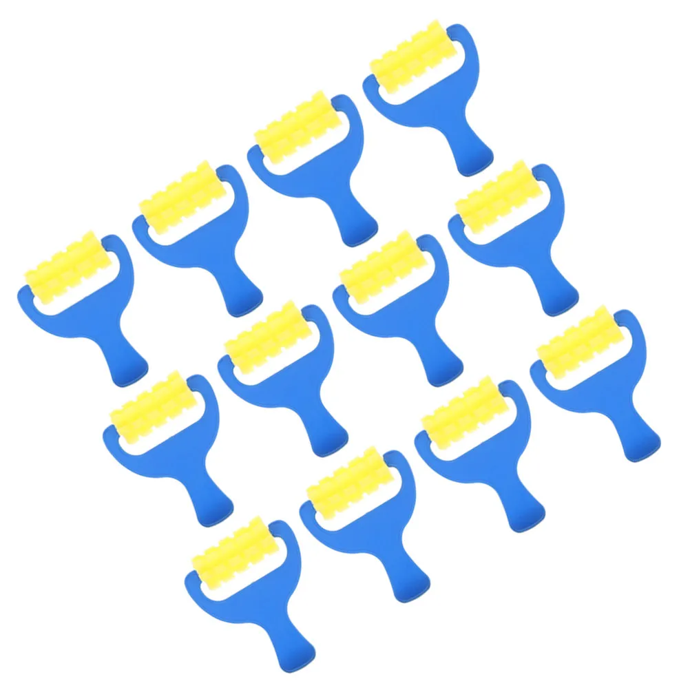 16Pcs Kids Sponge Paint Brush Roller Set Childfriendly Graffiti Sponge Brush Easy Clean Reusable Early Learning DIY Craft