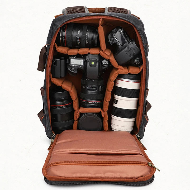 

Replacement Photo Backpack Knapsack Cameras Compartments Dividers Padded Separators Portable For Camera Bag