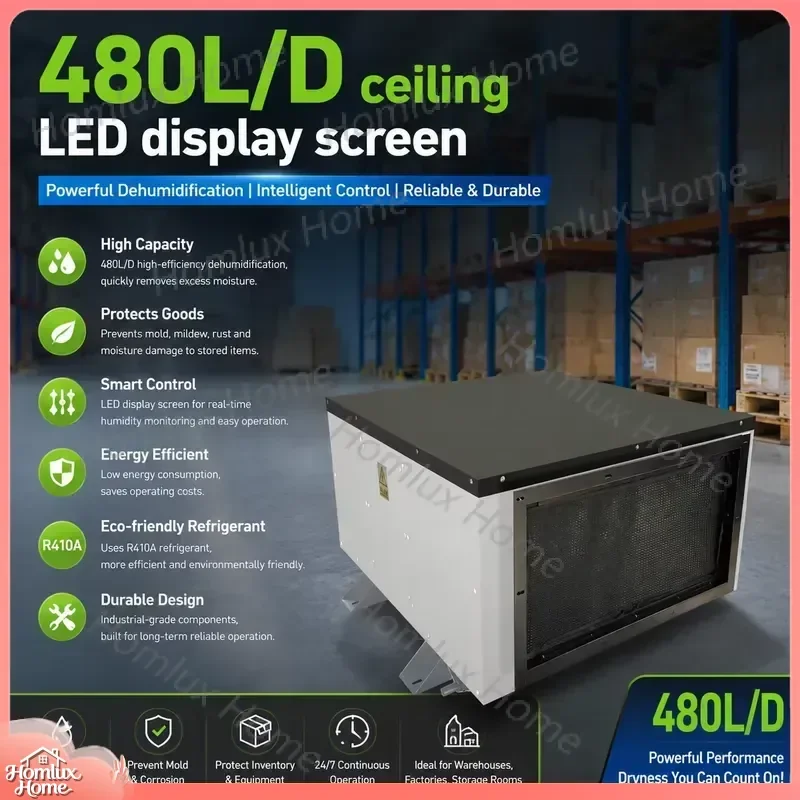 5500W Heavy Duty Industrial Mobile Air Conditioner Portable AC Unit with Wheels for Workshop Warehouse Factory Line Cooling
