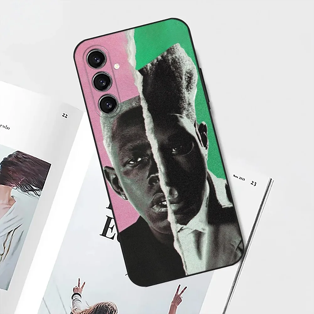 T-Tyler the C-Creator Chromakopia Phone Case For Samsung S25,S24,S21,S22,S23,S30,Ultra,S20,Plus,Fe,Lite,Note,10 Black Soft Shell