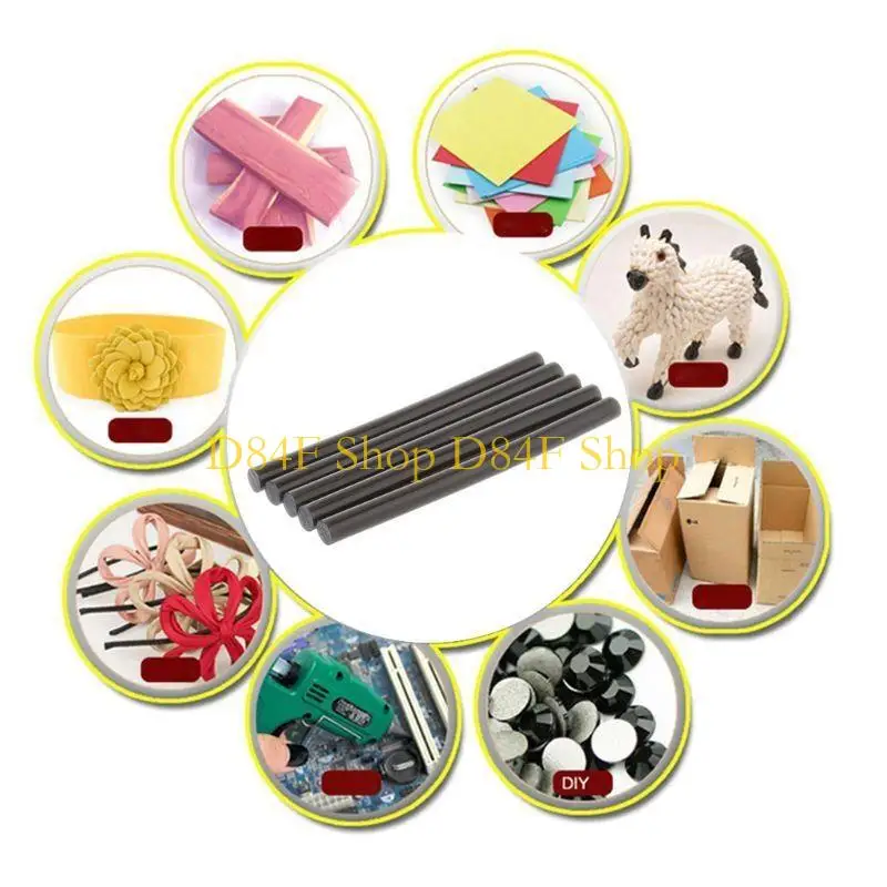 D84F 5PCS 7x100mm Kim nóng nóng chảy cho điện sưởi điện DIY Công cụ thủ công