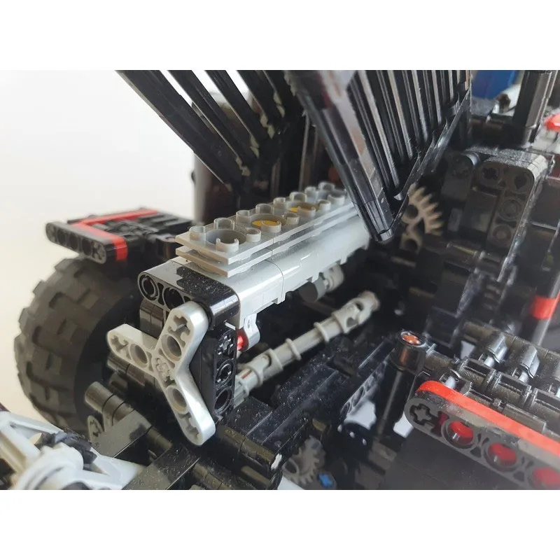 MOC-110664 Bauernhof-Traktor-Bausteine-Modell für städtische Landwirtschaft, 2053-Teile, Spielzeuggeschenk zum Geburtstag und Weihnachten für Jungen