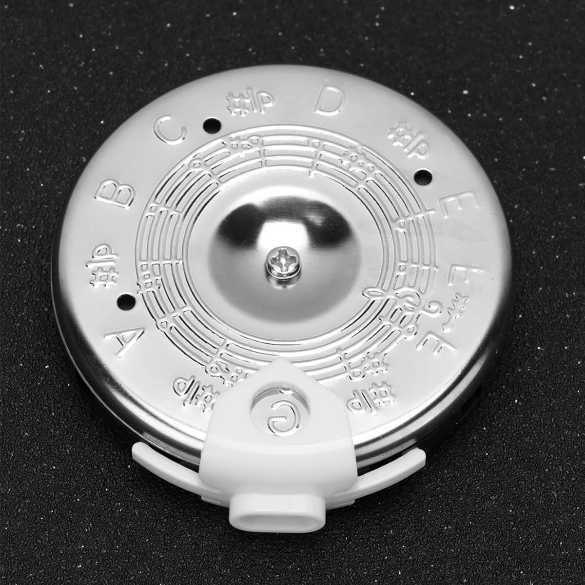 قطعة موالف الأنابيب الملعب 13 لهجة الغيتار 13 لهجة موالف الغيتار الكمان باس C-الفضة أداة عزف موسيقى ضبط أداة