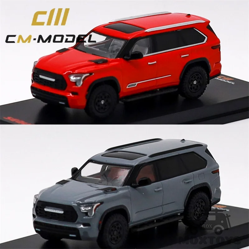 

CM MODEL 1:64 Sequoia Red / Gray Diecast Model Car