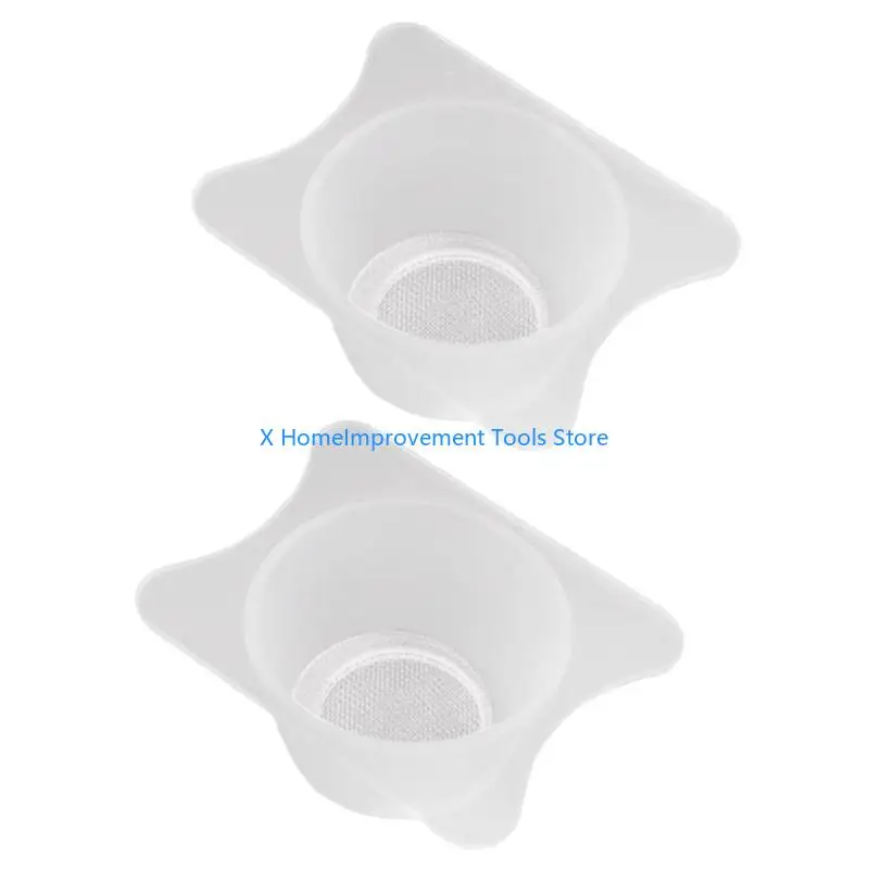 

2Pcs Paint Filter Cup for Model Tool Sprays Guns Paint Purification Accessories 31KA