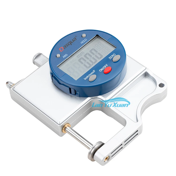 

Dasqua 0-25mm Large LCD Display Digital Thickness Gauge 2 Years Warranty 0-1 '' Electronic Measuring Tool