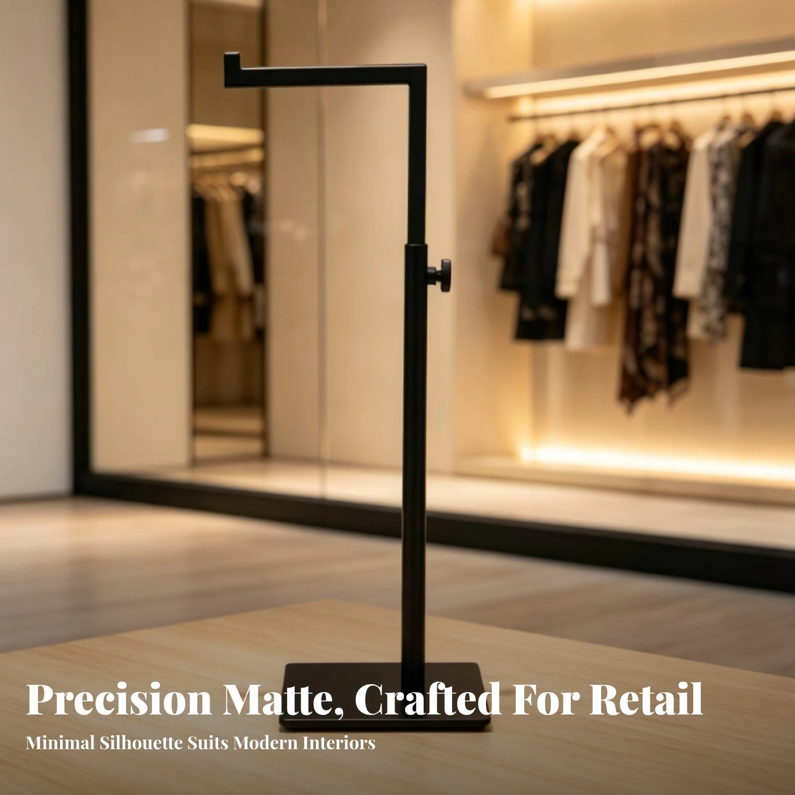 Bag Display Stand Versatile Scarf Display Stand Hanging Rack Long-Lasting Sleek for Boutiques, Countertops, Window Displays