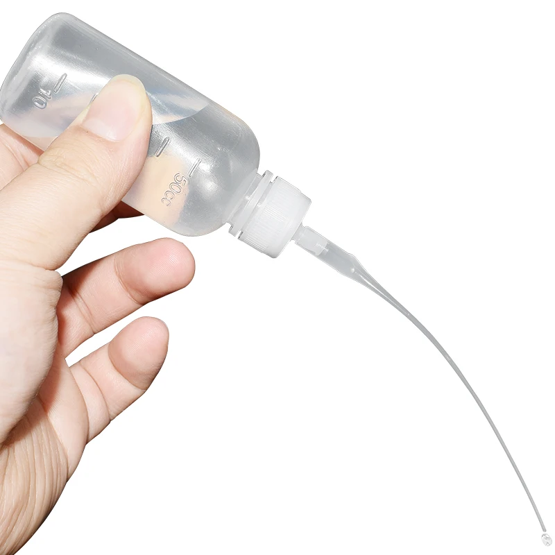 41Pcs/pack Fine Tip Glue Applicators Set Plastic Squeezable Dropper Bottles with Needle Tips Precition Tip Empty Applicator