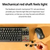 Logitech-teclado y ratón mecánico MK855, inalámbrico, Bluetooth, Gaming Office PC, eje rojo, modo Dual, Mac, portátil, K855, M750 2
