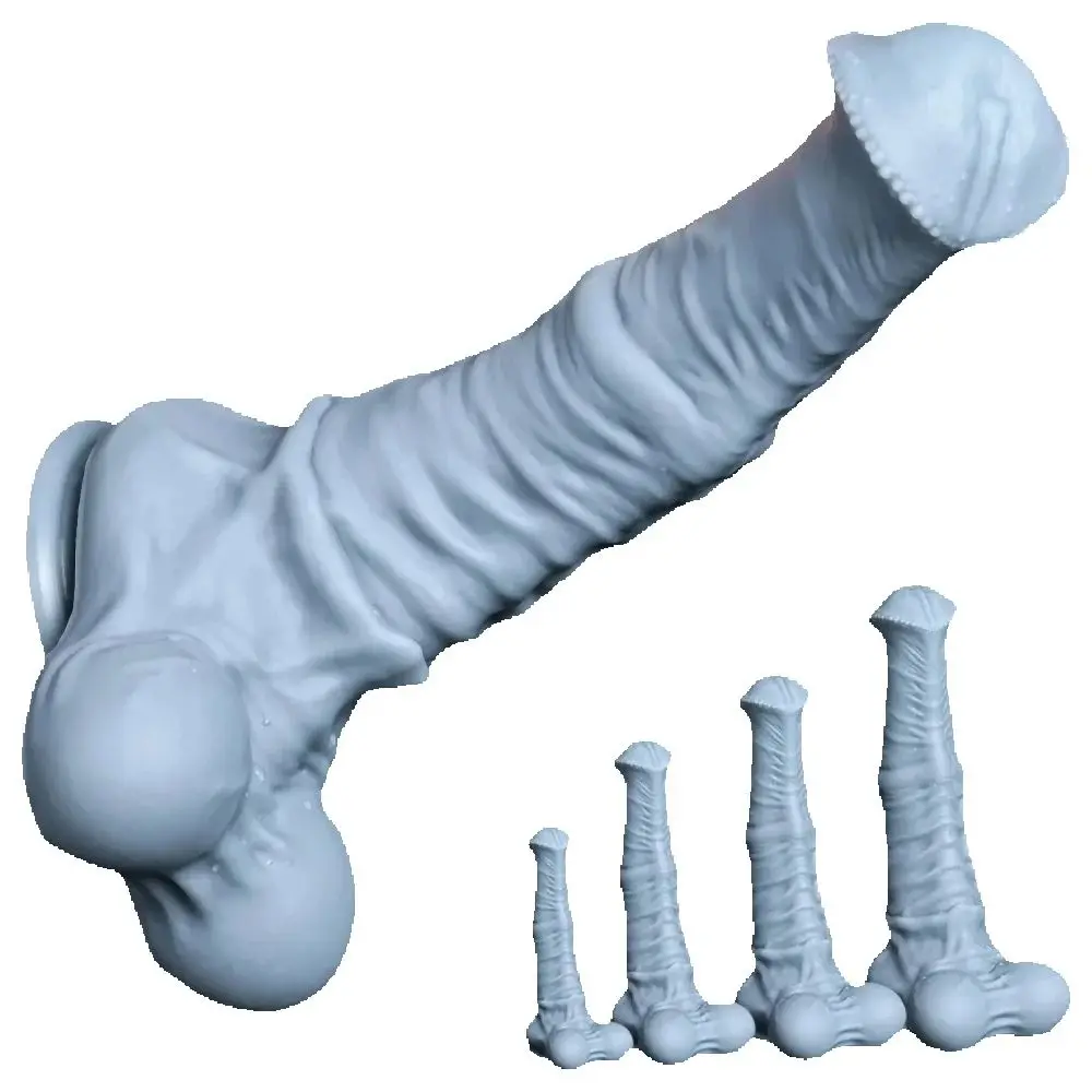 Cum Anal Plug Dog Wolf Dildo Inflatable Big Knot Monster Dildo Penis Squirting Powerful Suction Cup Sex Toy Women Men
