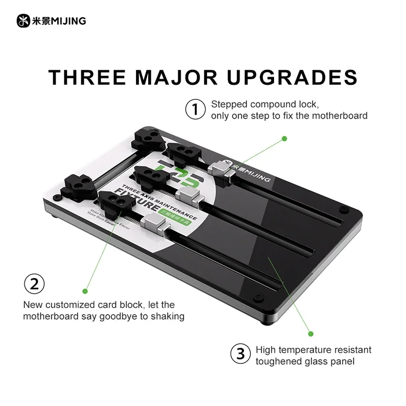MIJING T23 Three-Axis Maintenance Fixture Universal Adjustable PCB Board Holder Soldering Fixed Repair Precision Clamp