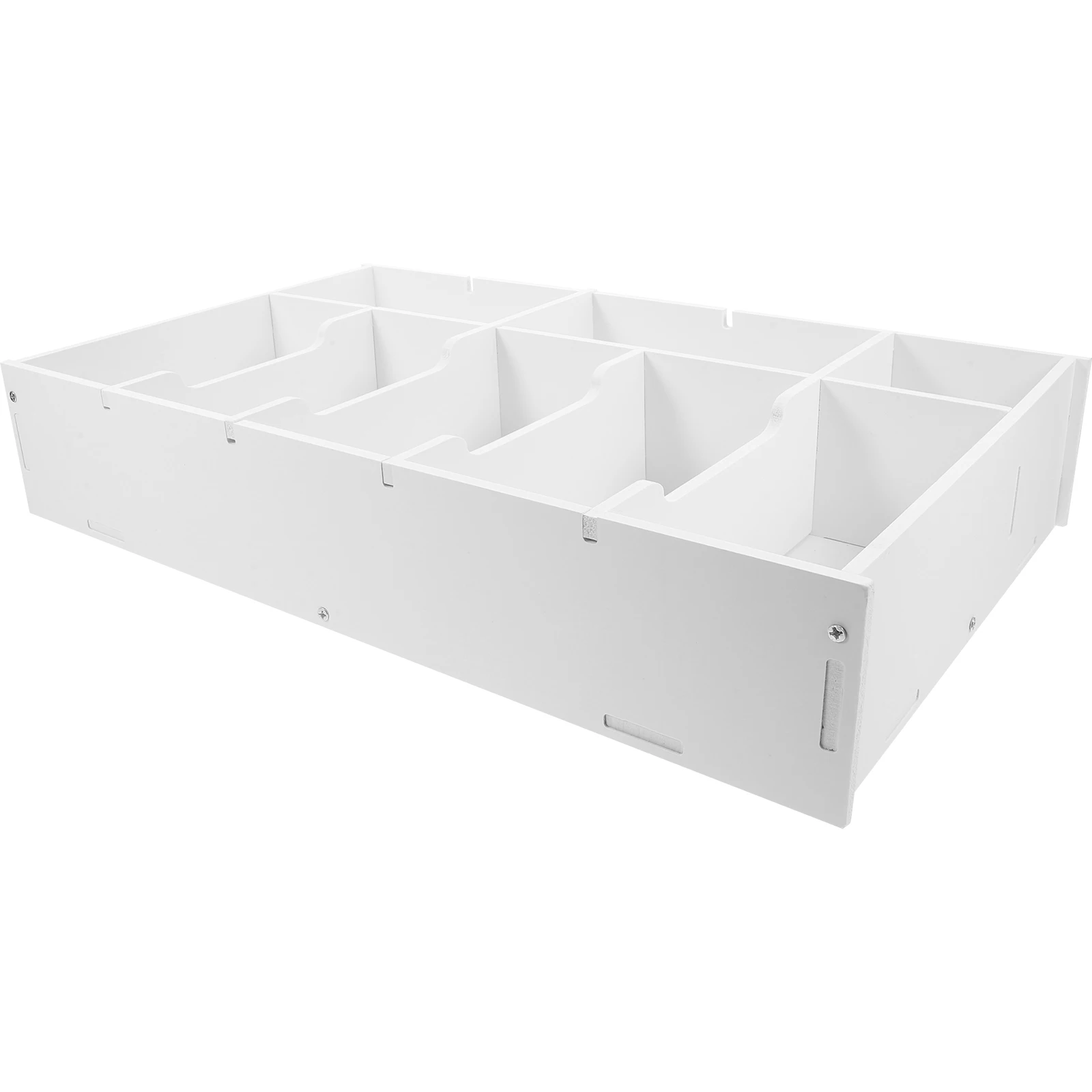 

Ящики для хранения кассового аппарата, игрушечный органайзер для собак и детей, белые коробки, футляр для денег, пластиковый многофункциональный пространство