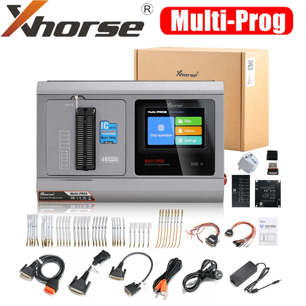 

Программатор Xhorse Multi Prog XDMPG0GL, глобальная версия, профессиональный программатор ECU/TCU с бесплатной лицензией MQB48
