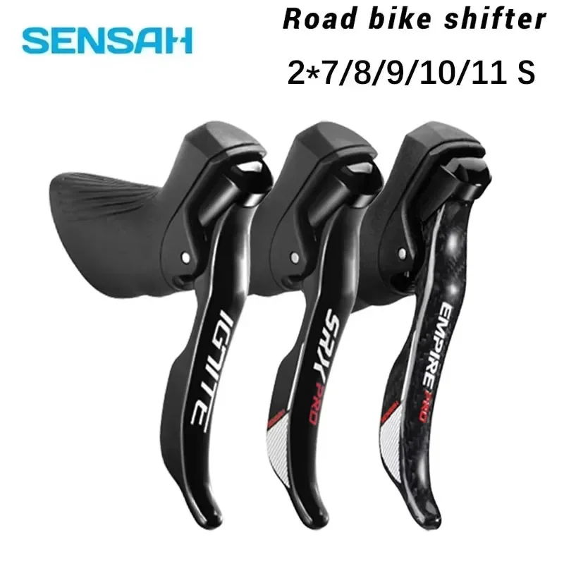 SENSAH Road Bike Shifters 2x7 2x8 2x9 2x10 2X11 Speed Brake Lever Bicycle Derailleur For Tiagra ULTEGRA/105 R7000 Bicycle Parts