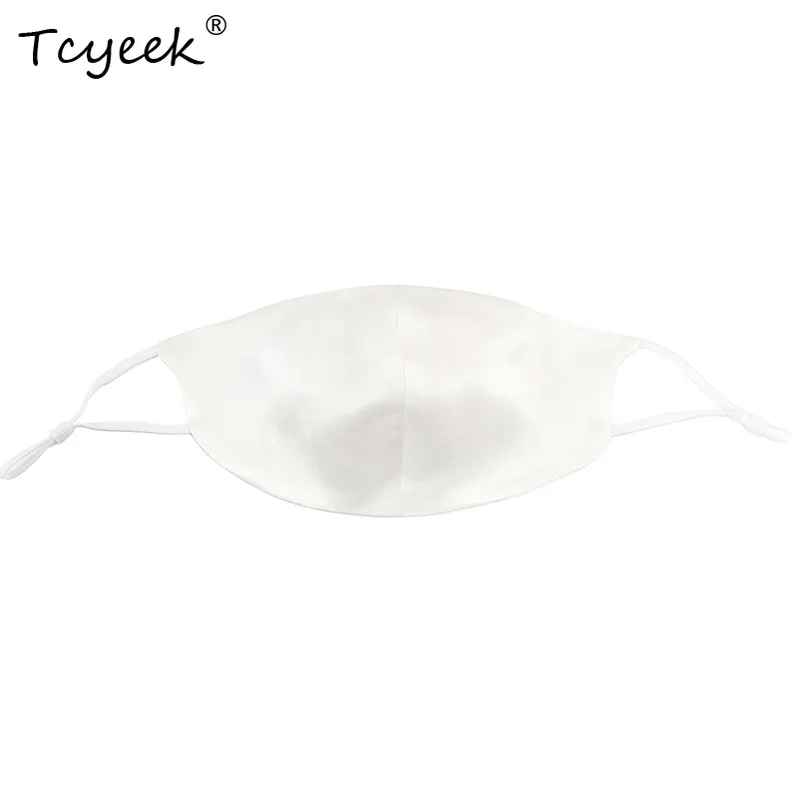 Маска Tcyeek из 100% тутового шелка, 19 мм, тип вставки с фильтром, трансграничные ушные крючки, моющиеся пылезащитные маски A34439M