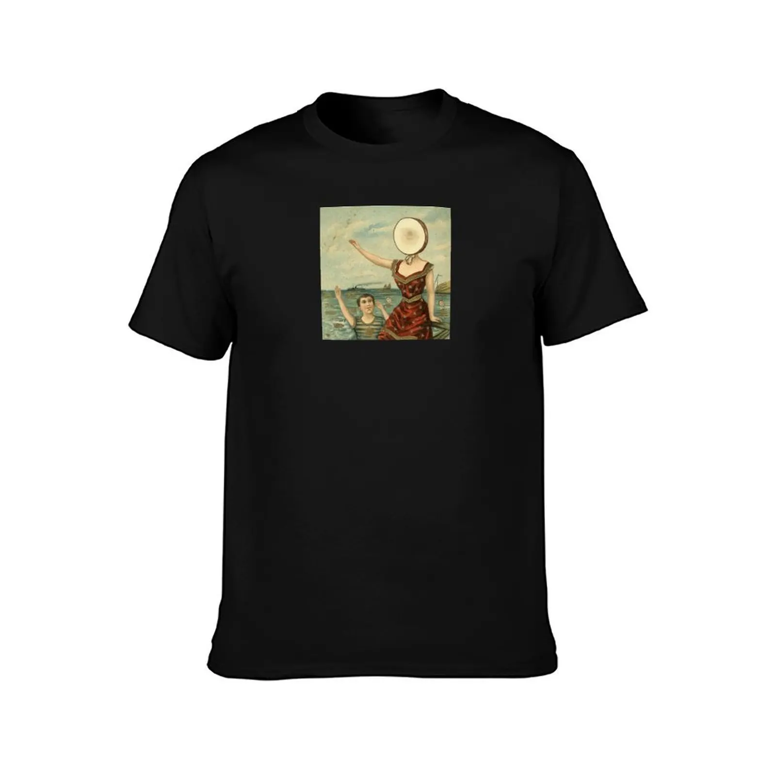Neutral Milk Hotel – In the Aeroplane Over the Sea T-Shirt Plus Size Lightweight Tee Shirt T-Shirt