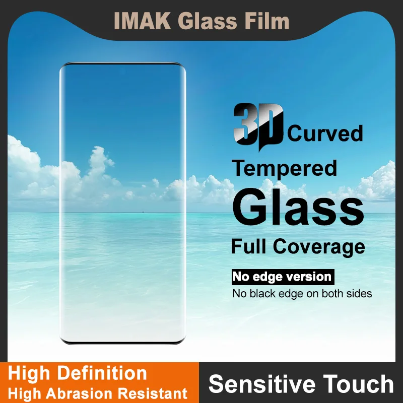 IMAK 3D Curved Tempered Glass For Infinix NOTE 40 HOT 50 Pro+ 50S 5G ZERO 30 Full Film Support Fingerprint
