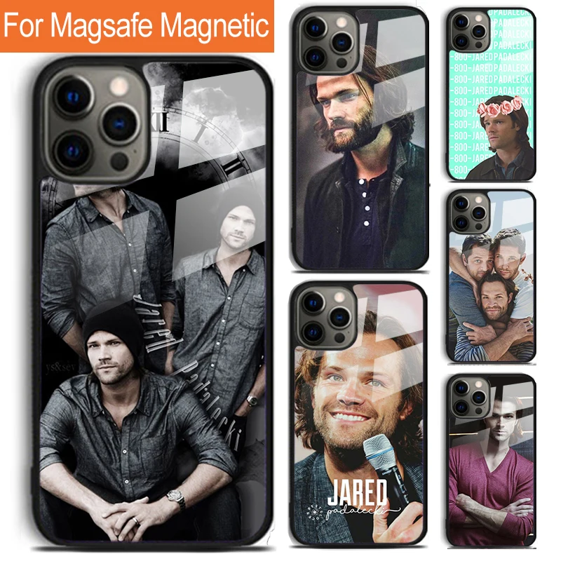 Supernatural Jared Padalecki Phone Case For iPhone 16 15 14 13 12 11 Pro Max Plus Magsafe Magnetic Wireless Charging Cover