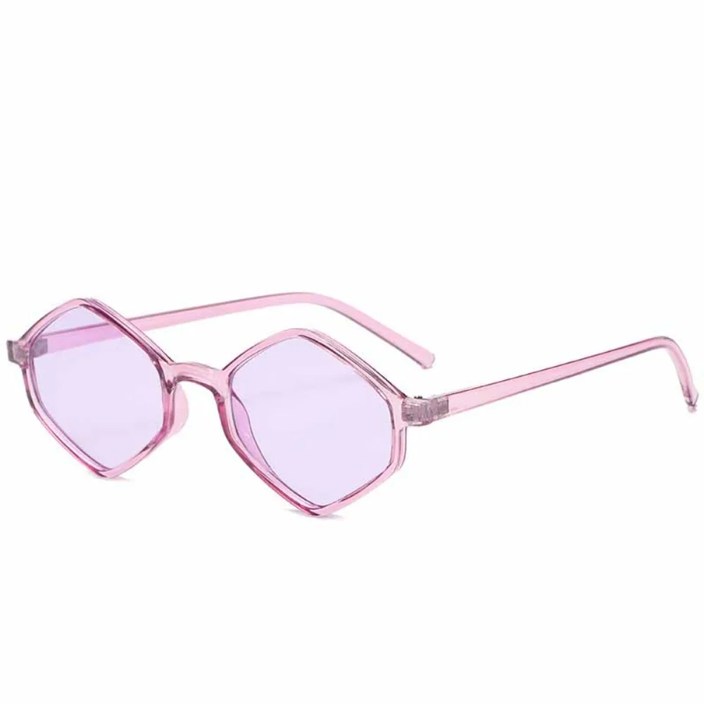 

Multicolor Lenses Rhombus Leopard Sunglasses Lightweight Trendy Metal Eyewear Vintage Retro UV400 Sun Glasses Beachside