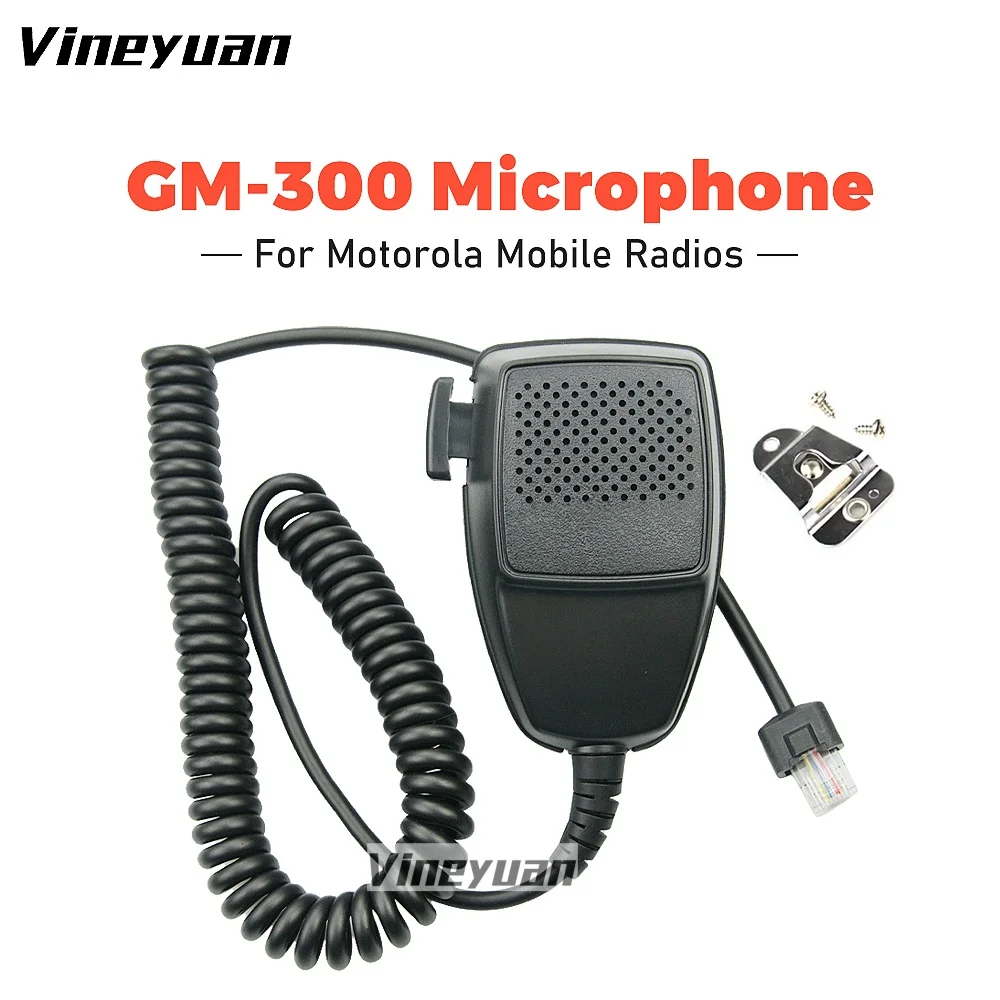 

8 Pin Speaker Microphone PTT for Motorola GM300 GM340 CM160 CM200 CM300 EM200 Mobile Radio PRO5100 CDM750 CDM1250 HMN3596A