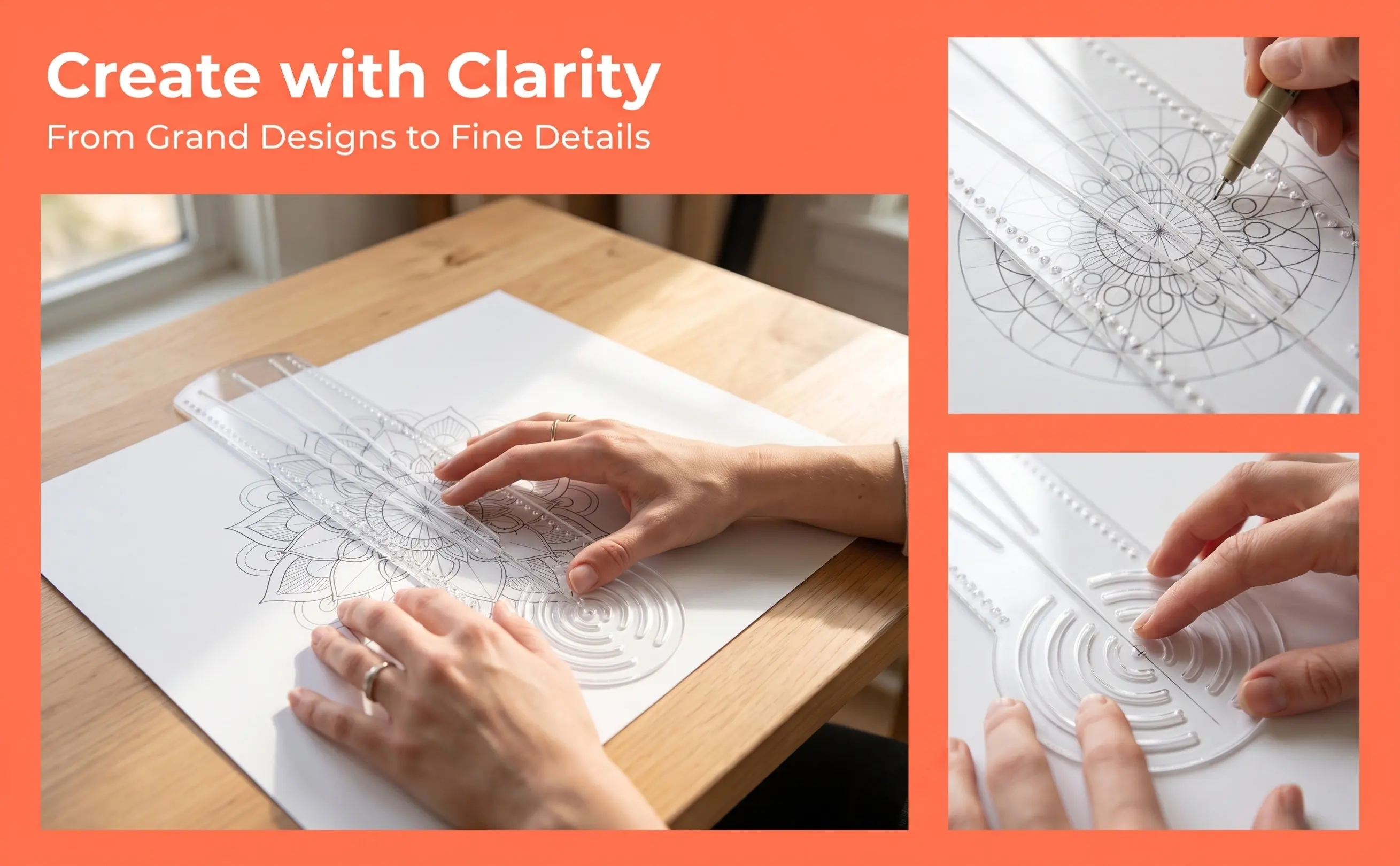 2pcs-mandala-ruler-acrylic-dot-art-geometry-drawing-tool-for-mandala-circle-maker-art-scrapbook-card-making-circle-drawing-ruler