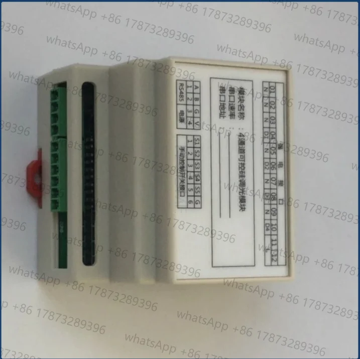 4 Channel Triac Thyristor Dimmer Module Dimming Contro Switch For Dimmable LED Lighting RS485 Modbus RTU