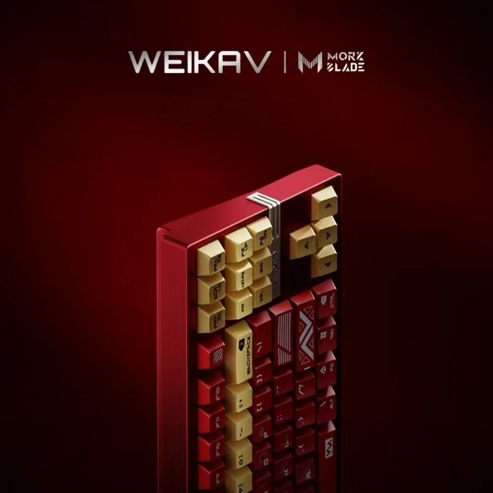 

Weikav Mork Blande K-One80 Магнитная клавиатура Проводная алюминиевая клавиатура с возможностью горячей замены 8 кГц 0,005RT Высокопроизводительная игровая клавиатура FPS для киберспорта