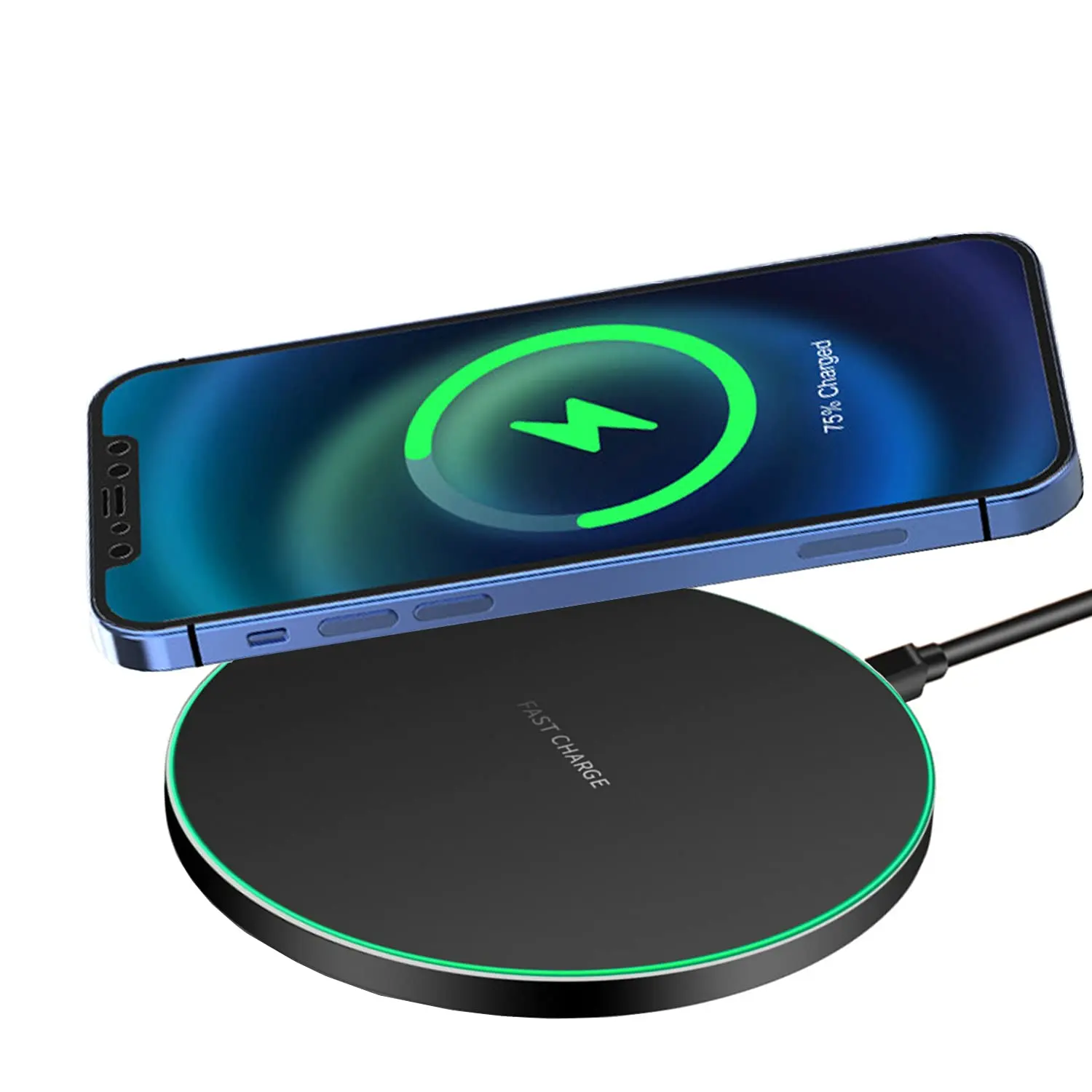 Wireless Charger Mobile Phone Chargers Pad Stand For iPhone 15 14 13 12 11 Pro Max 8 Samsung Xiaomi Fast Charging Dock Station