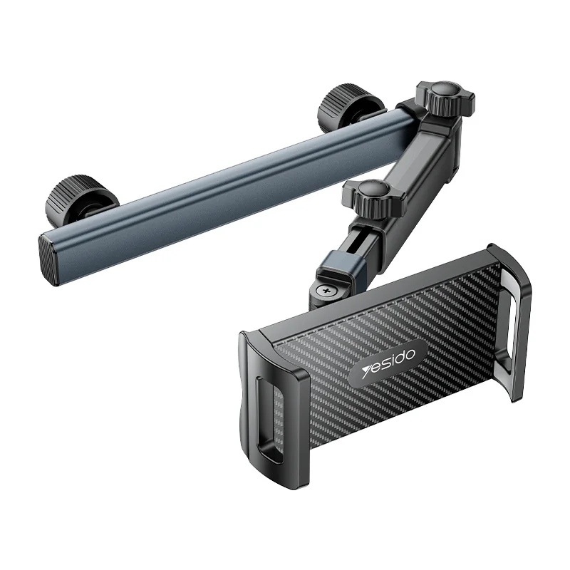 Yesido C294 Mobiler Auto-Rücksitzhalter aus Aluminiumlegierung, Auto-Rückseite, faules Telefon, Tablet-Halter, Tablet-Ständer, iPad-Ständer