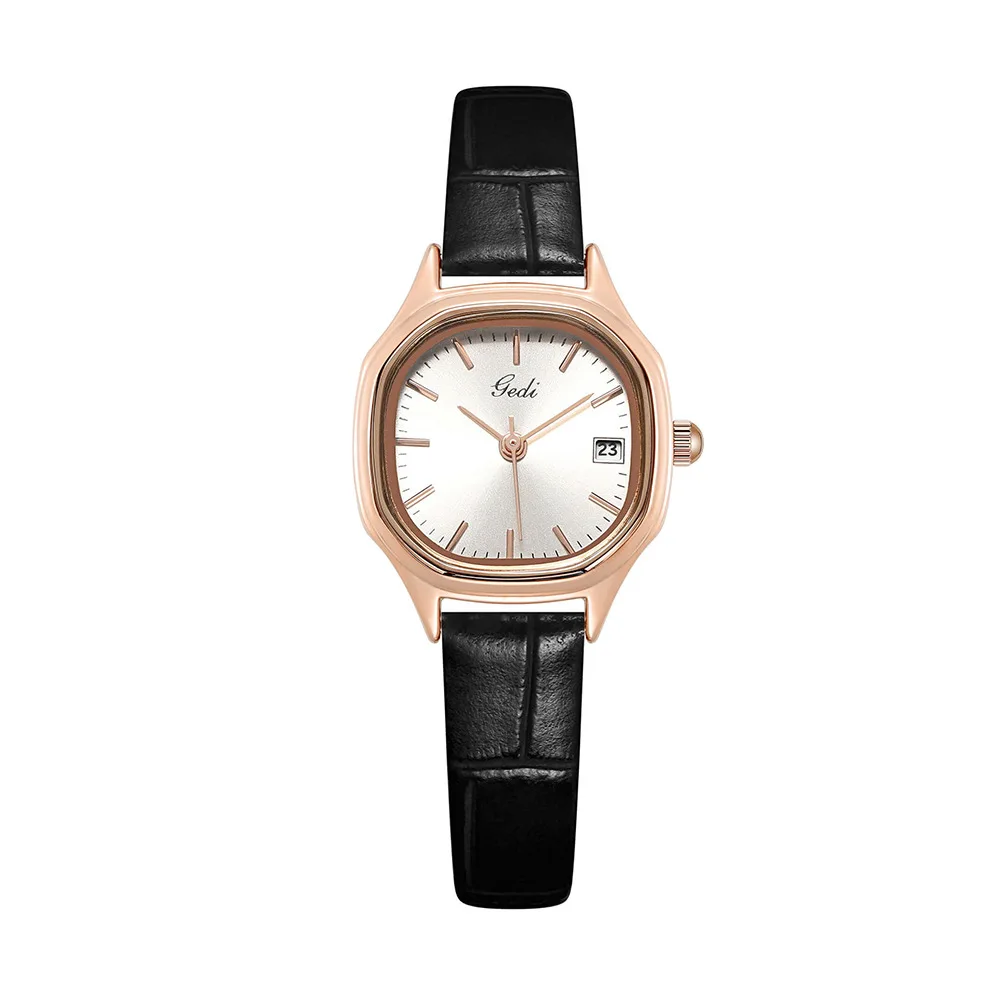 Girls' Square Watch Retro Elegant Quartz Watch Waterproof Women's Clock Reloj V160 image 6