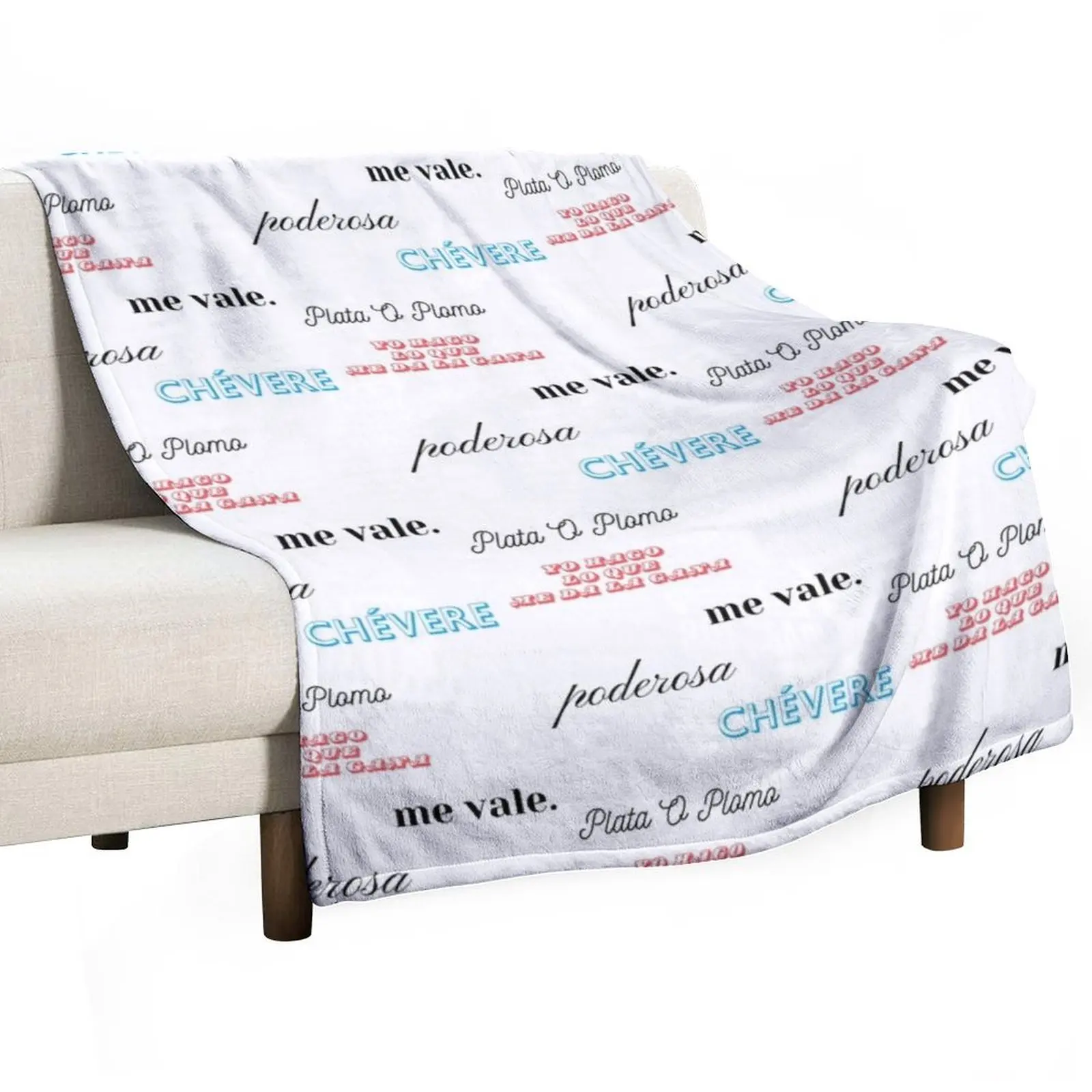 Spanish phrases bundle Throw Blanket Sofas Weighted Blankets