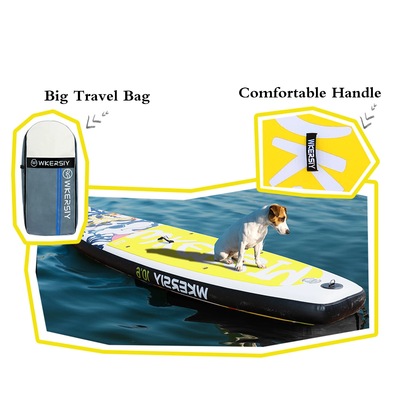 Inflatable Stand Up Paddleboard SUP Board 6