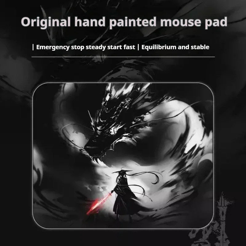 Wlmouse-Sword X Esports Mouse Pad, Tapete de mesa pintados à mão, Acessório para PC, Computador portátil, original