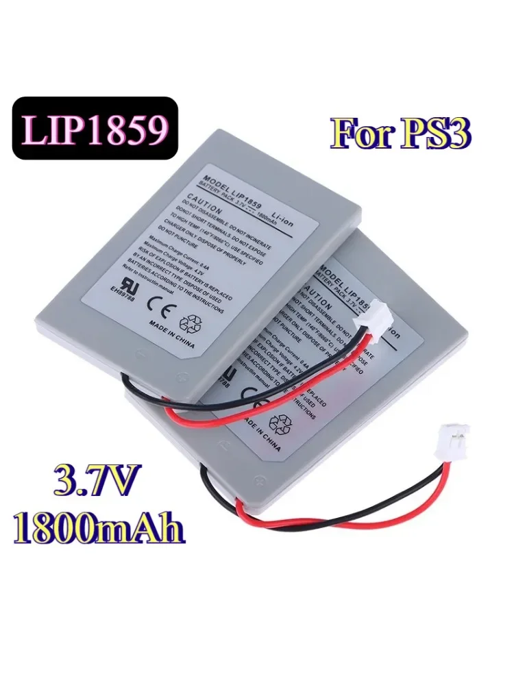 Batterie intégrée d'origine PS3 LIP1859 3.7V 1800mAh Rechargeable pour Sony Playstation 3 PS3 Console de jeu poignée Batteries au Lithium