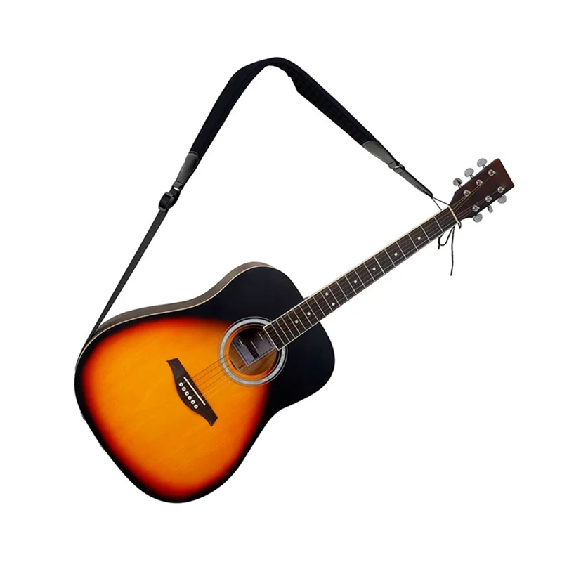 1 шт. гитарный ремень, регулируемый кожаный декомпрессионный гитарный ремень, электрический деревянный ремень для бас-гитары