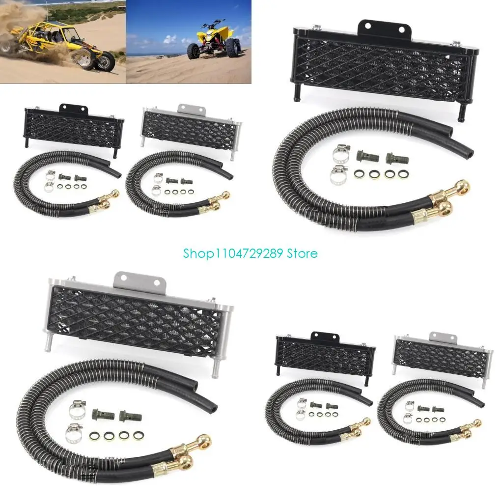 D8KE Motorcycle Radiator Cooler for Quad ATV Cooling Radiator M8-M10