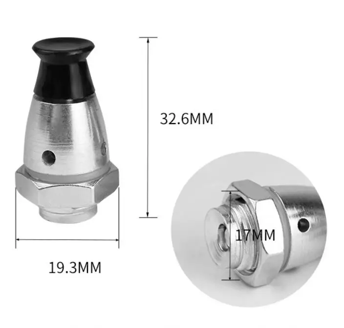 80KPa pressure relief valve Universal pressure cooker accessories for all brands Safety valve Safety Valves Stopper Cooker Parts