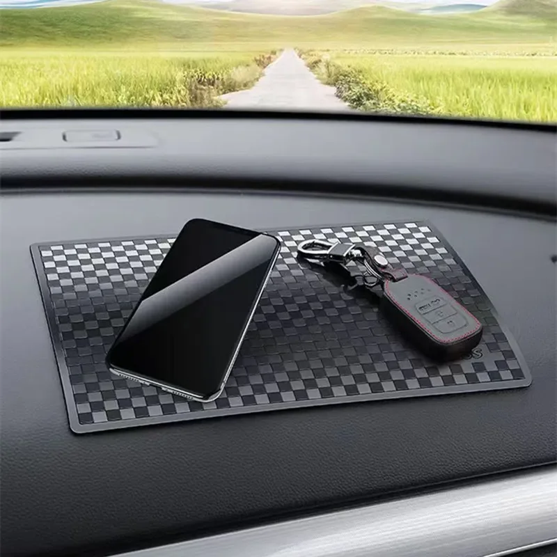 

Car Non-Slip Mat Auto Dashboard Silicone Sticky Anti-Slip Storage Mat Pads Phone Holder Mat Car Interior Accessories