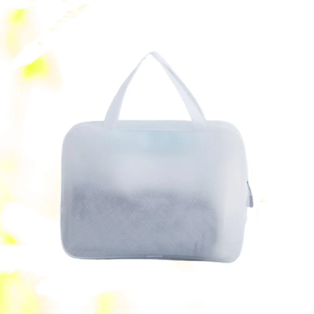 

Waterproof Makeup Bags Zipper Pouches Portable Travel Organizer Mesh Bag For Women Ladies Durable