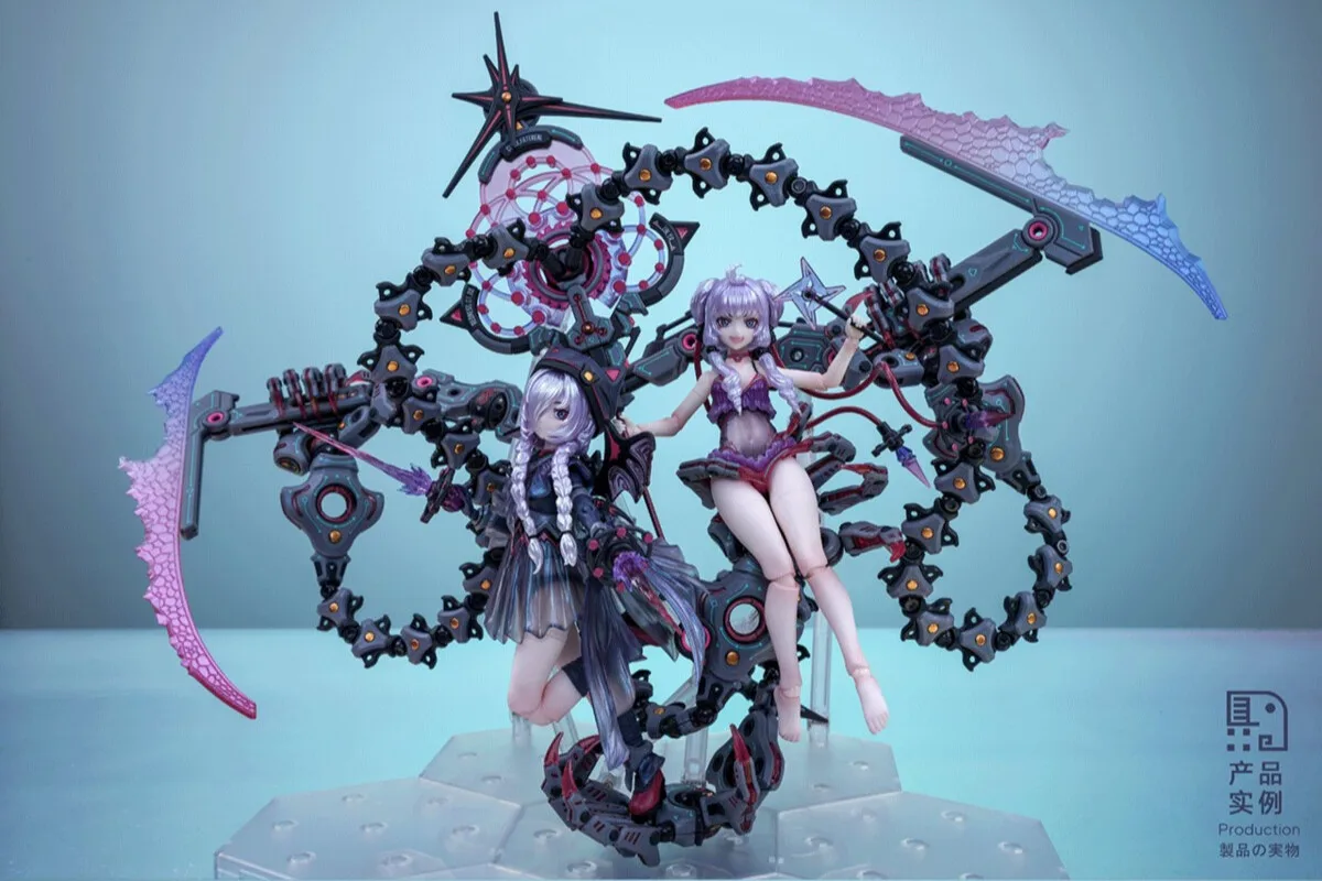 

2 Pcs/Set EXSSRION The Primordial Witch Linya 1/12 Complete Model Action Figure